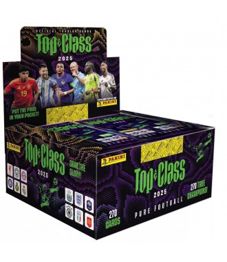 PANINI FIFA TOP CLASS 2025 BOX 24 pakki 